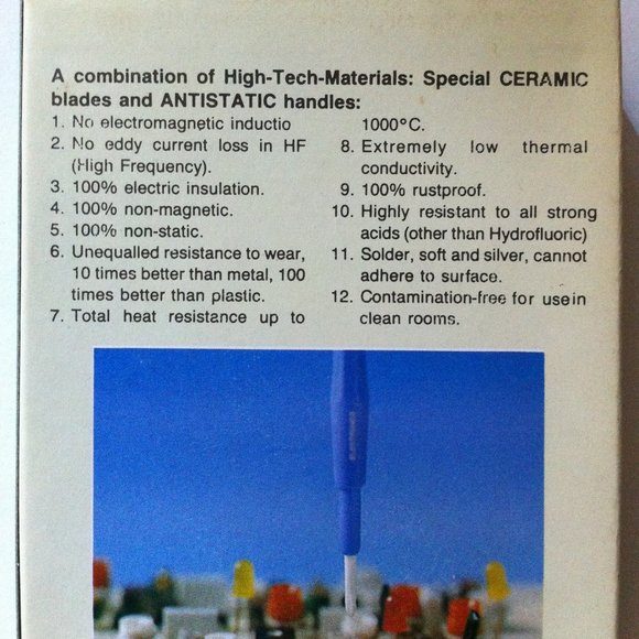 Armway ceramic adjuster alignment screwdriver 6 pc - Picture 6 of 16